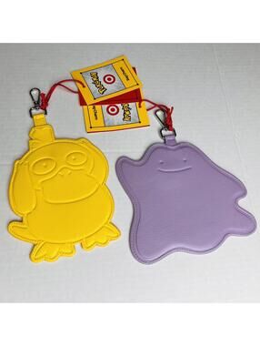 Pokémon x Target Bag Charms Bundle - Psyduck & Ditto, Exclusive Merch NEW